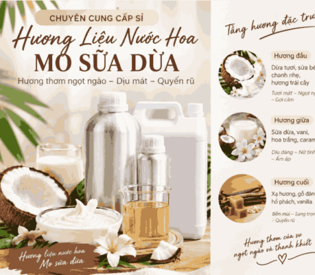 Sỉ tinh dầu Mon sữa dừa