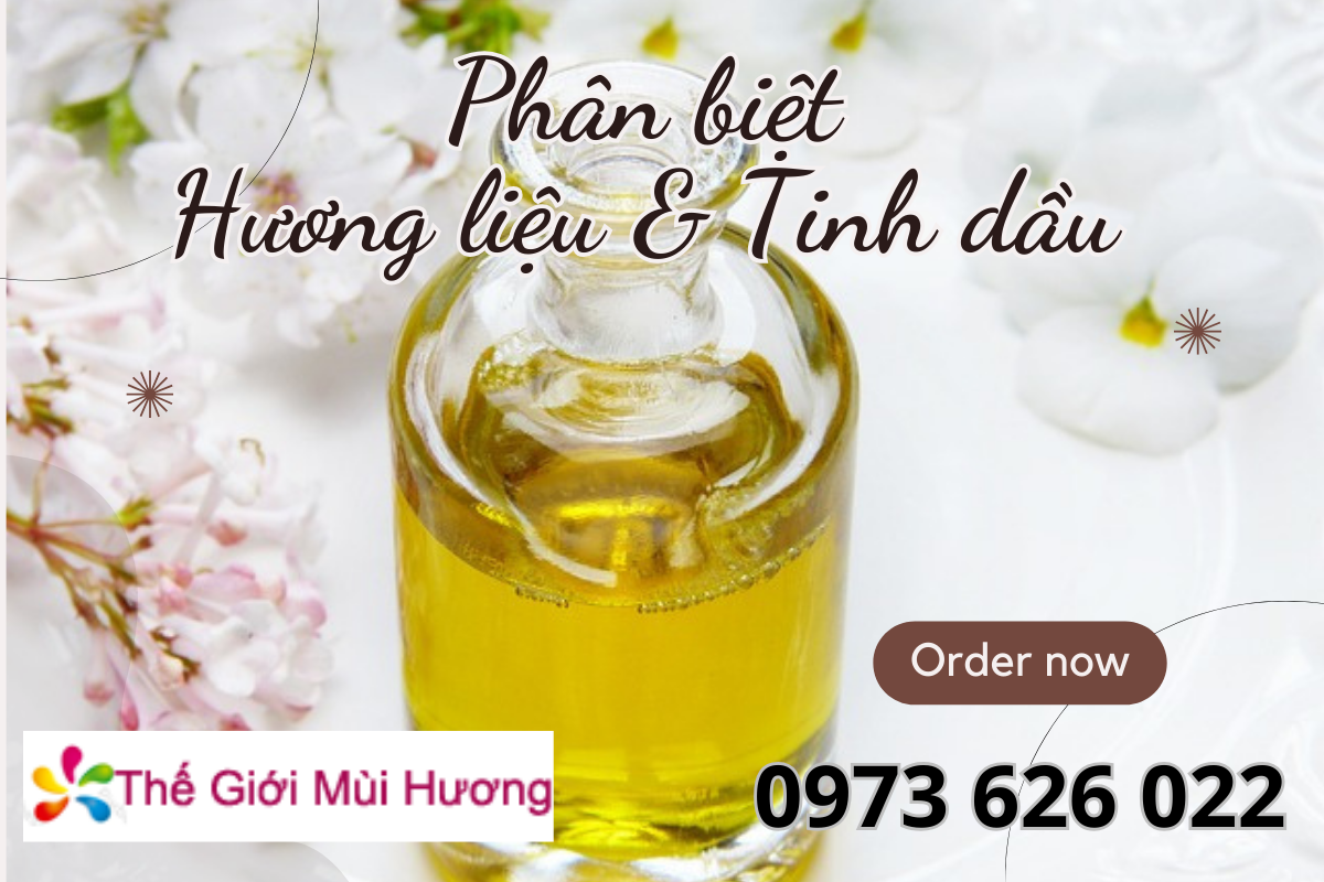 hương liệu tinh dầu