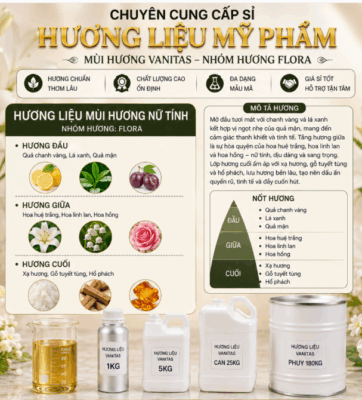 Hương liệu nước hoa nữ Vanitas