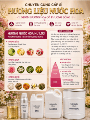 Tinh dầu nước hoa nữ L03