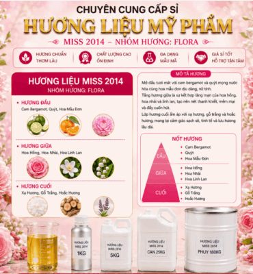 Tinh dầu nước hoa Miss 2014