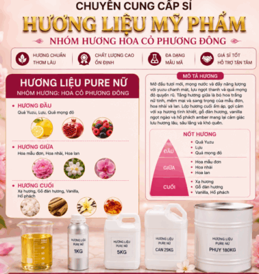 Tinh dầu nước hoa Pure nữ