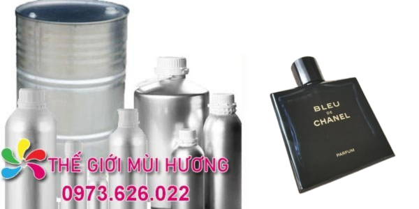 Tinh dầu nước hoa Bleu Pour Homme chữ vàng