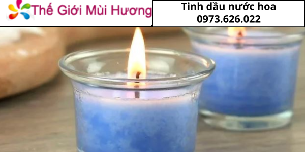 cách làm nến thơm có màu