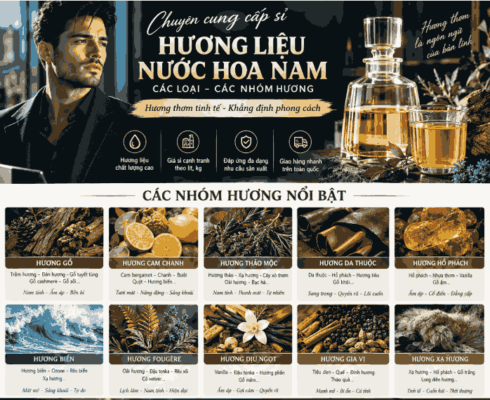 Sỉ tinh dầu nước hoa nam
