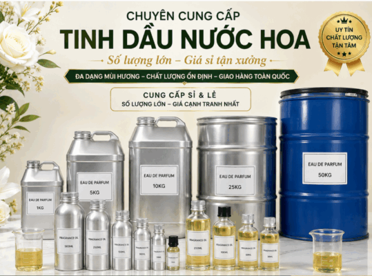 Tinh dầu nước hoa các loại