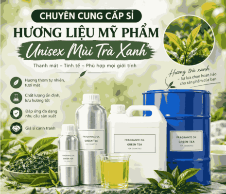 Tinh dầu nước hoa Hương trà xanh